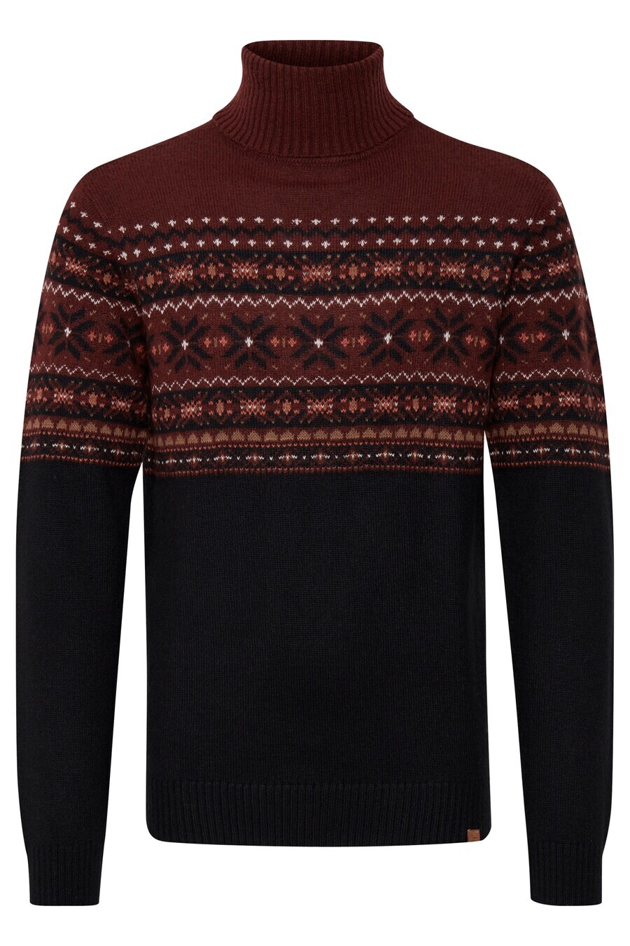 

Свитер BLEND Sweater TJESSE, темно-красный/черный