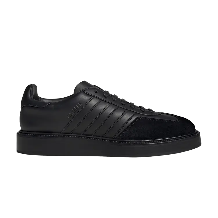

Кроссовки adidas Gazelle Indoor Made in Italy 'Triple Black', черный