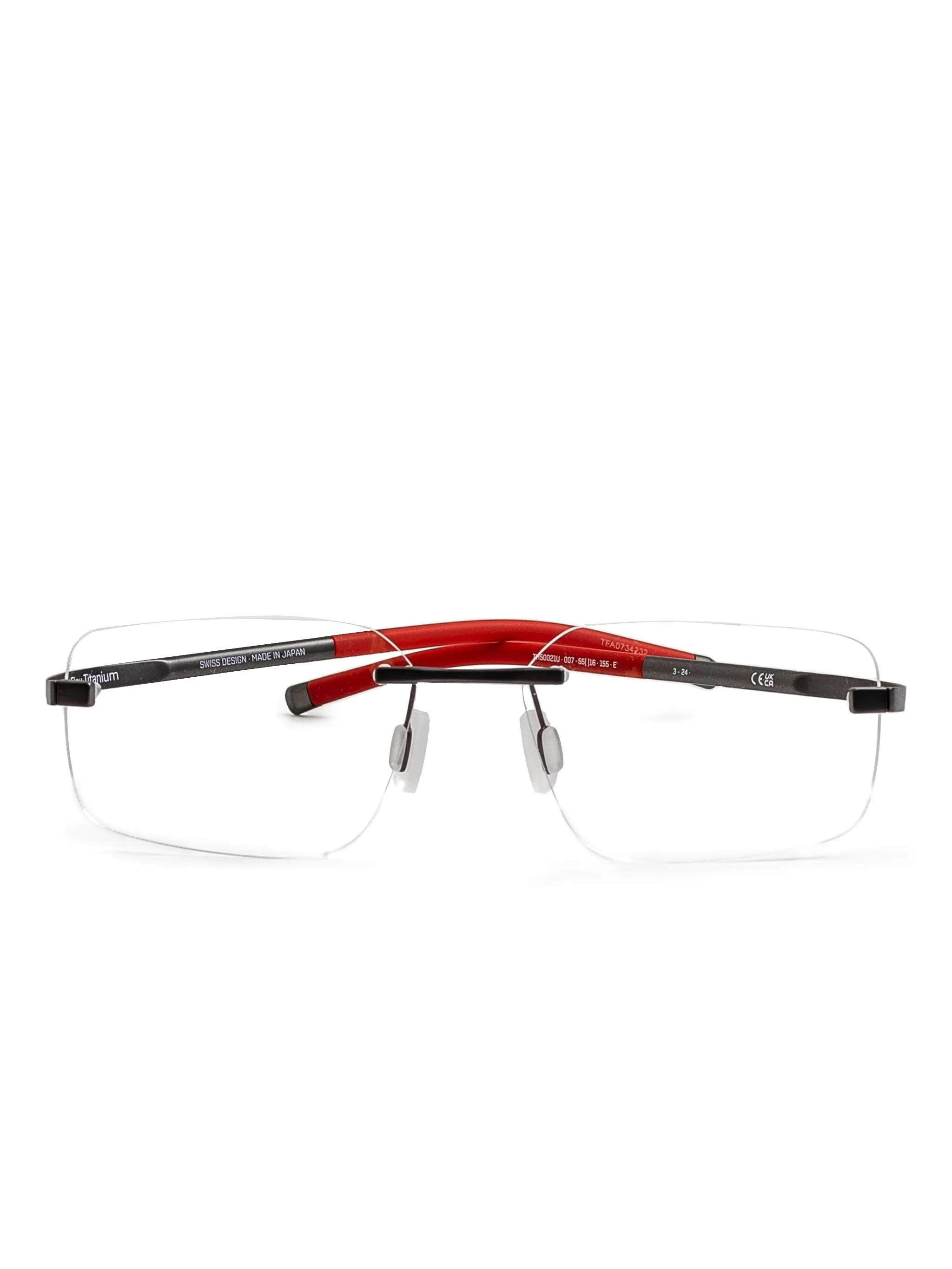 

Очки TH50021U в безободковой оправе Tag Heuer Eyewear, черный