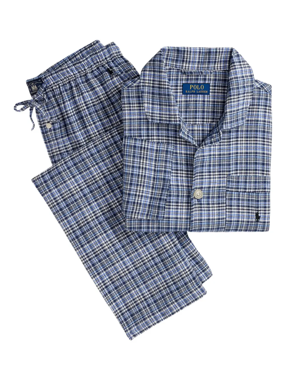 

Пижама с длинными рукавами POLO RALPH LAUREN, синий