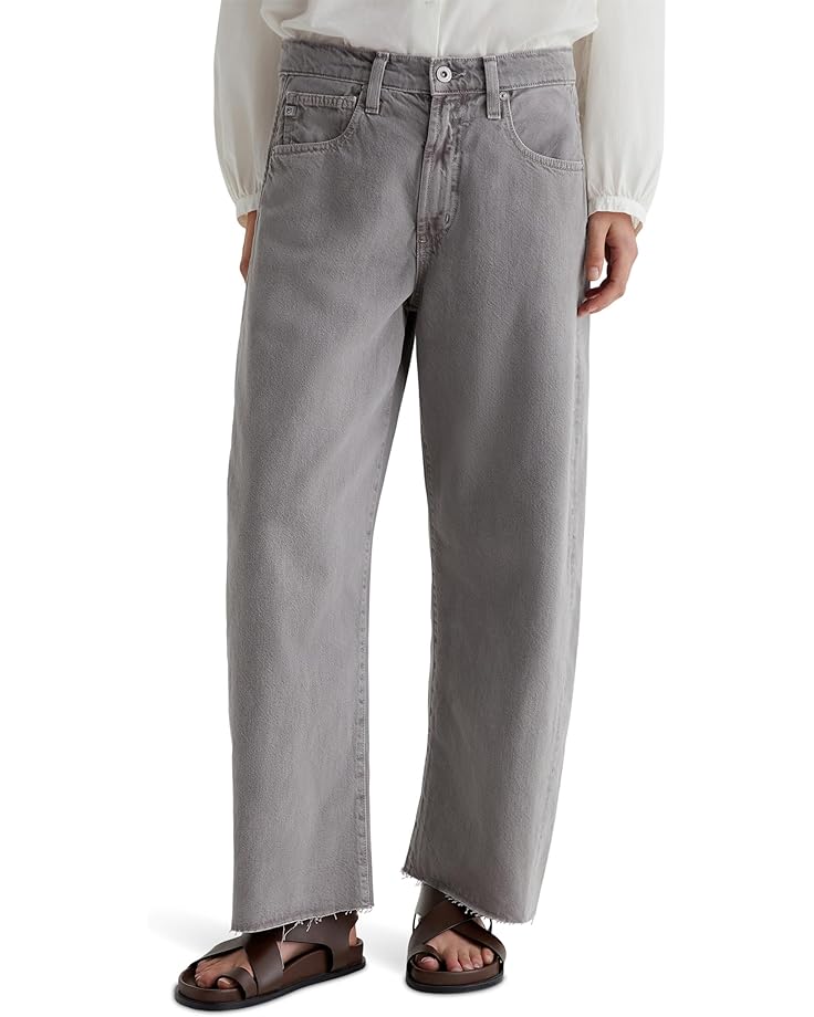 

Джинсы AG Jeans Hattie High Rise Crop Barrel, цвет Sulfur Pebble Grey