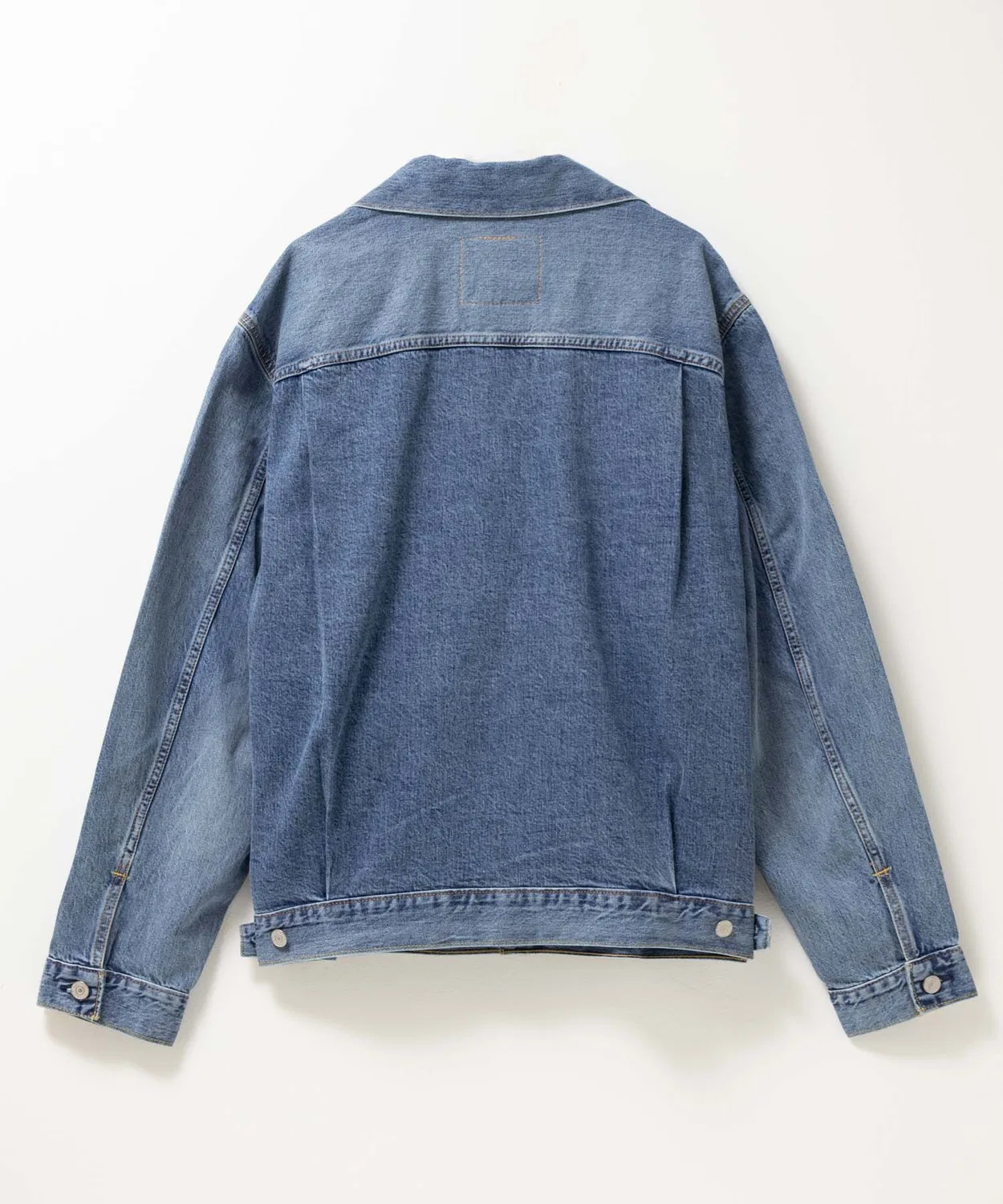 Куртка траккер Levi's Type 2 Selvedge джинсовая синяя — фото 2