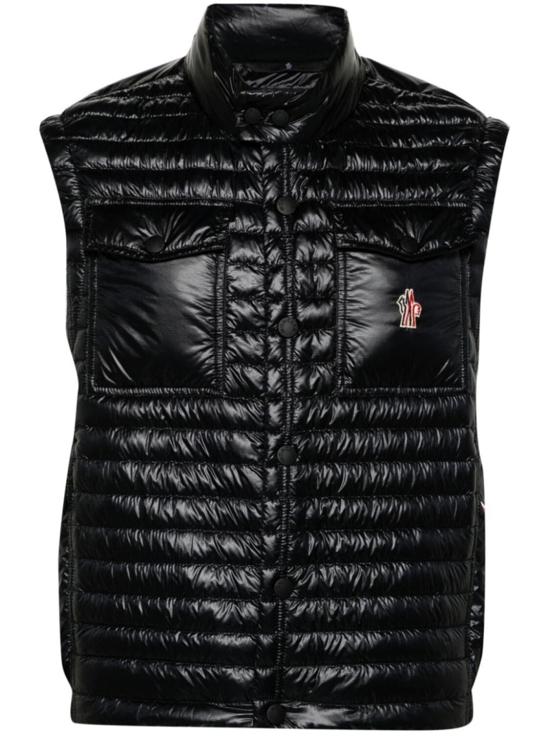 

Moncler Grenoble дутый жилет Ollon, черный