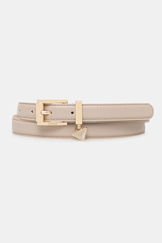 

Ремень Queensland Guess, бежевый