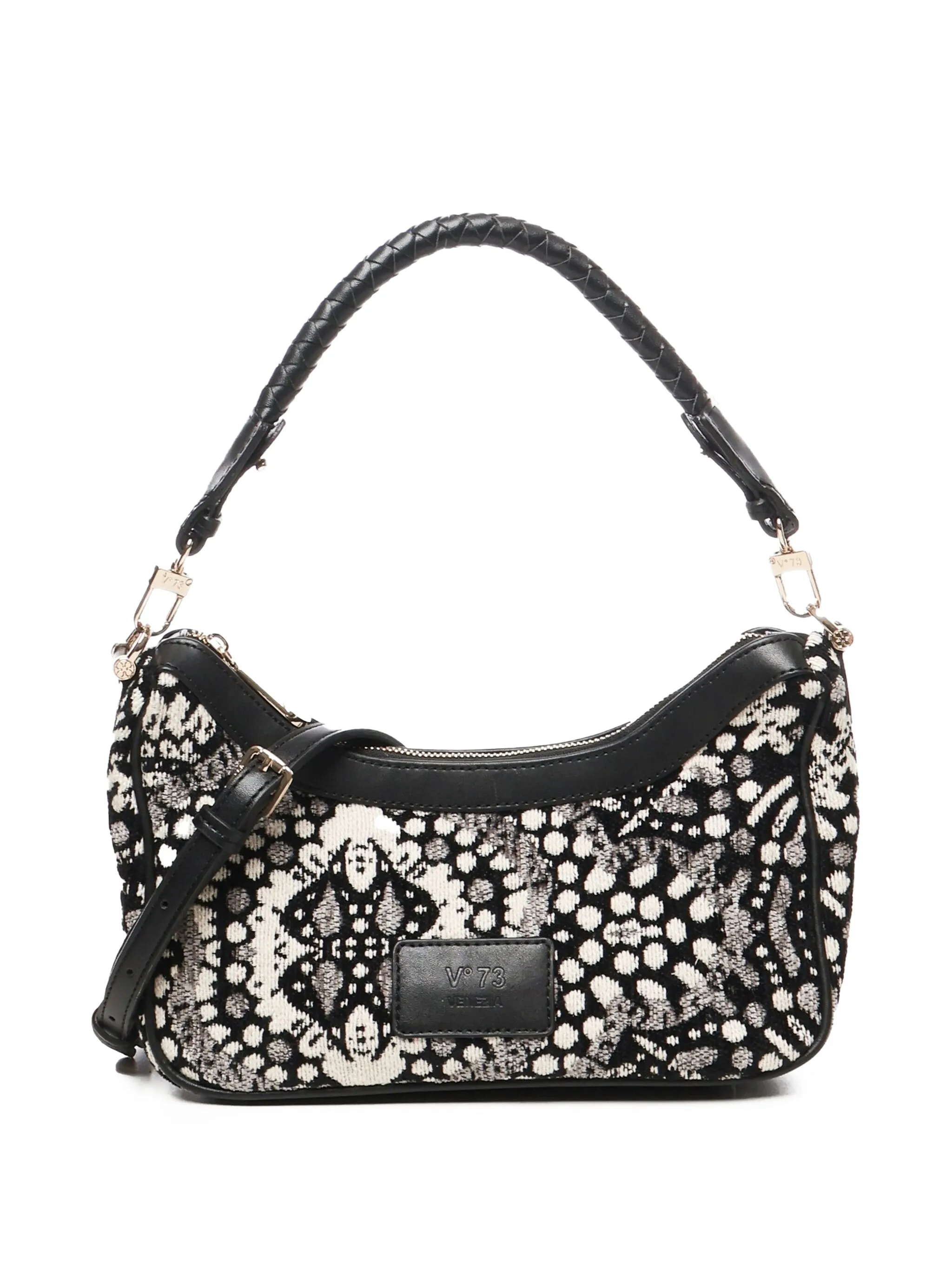 

Сумка с плетеной ручкой V°73, черный