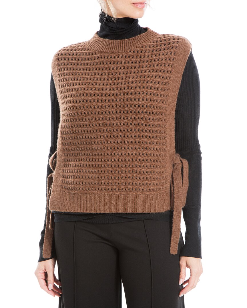 

Свитер-жилет Max Studio, коричневый