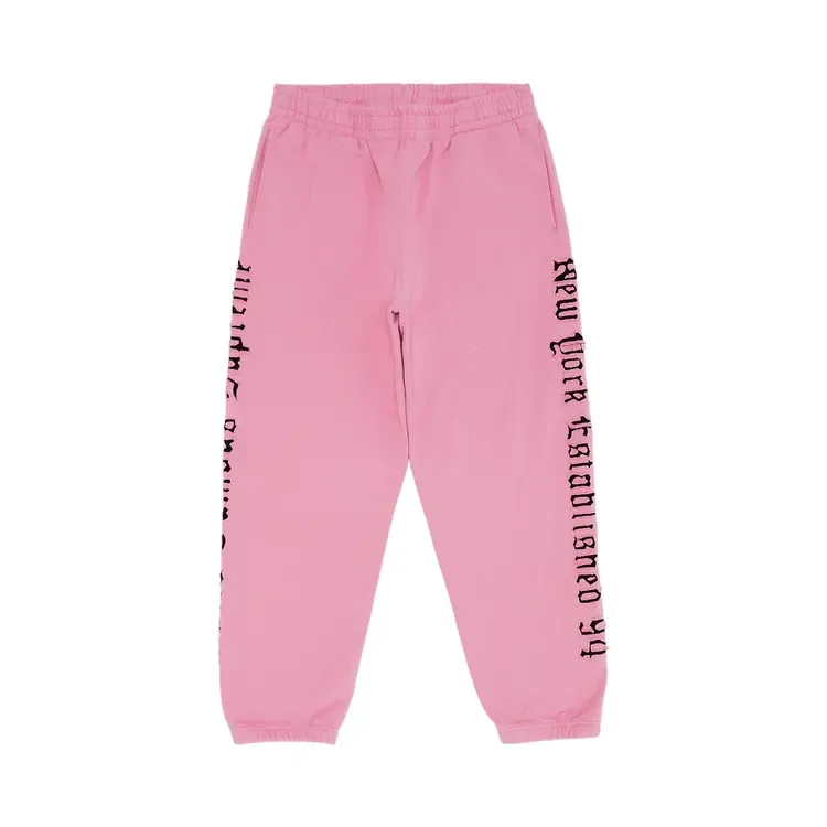 Спортивные штаны Supreme Contrast Cutout, розовый цвет