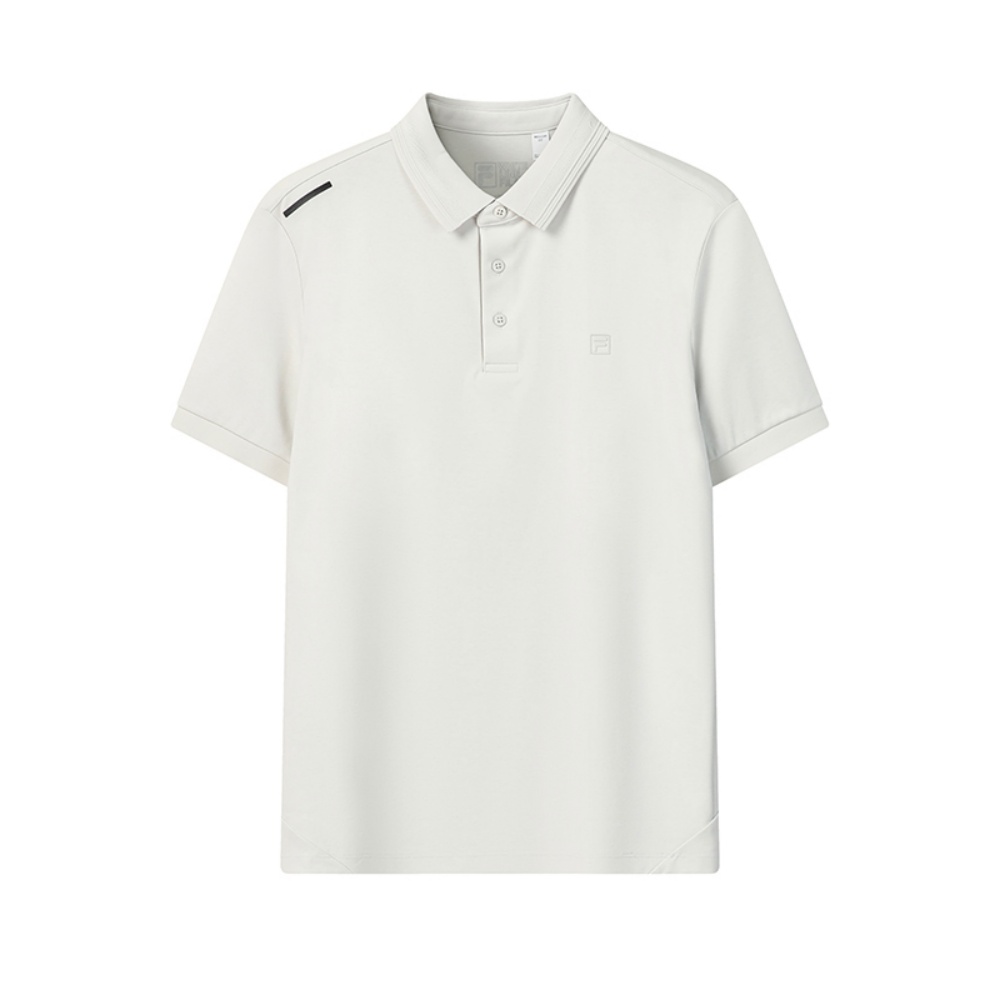 

FILA Белая поло мужская Steam Gray