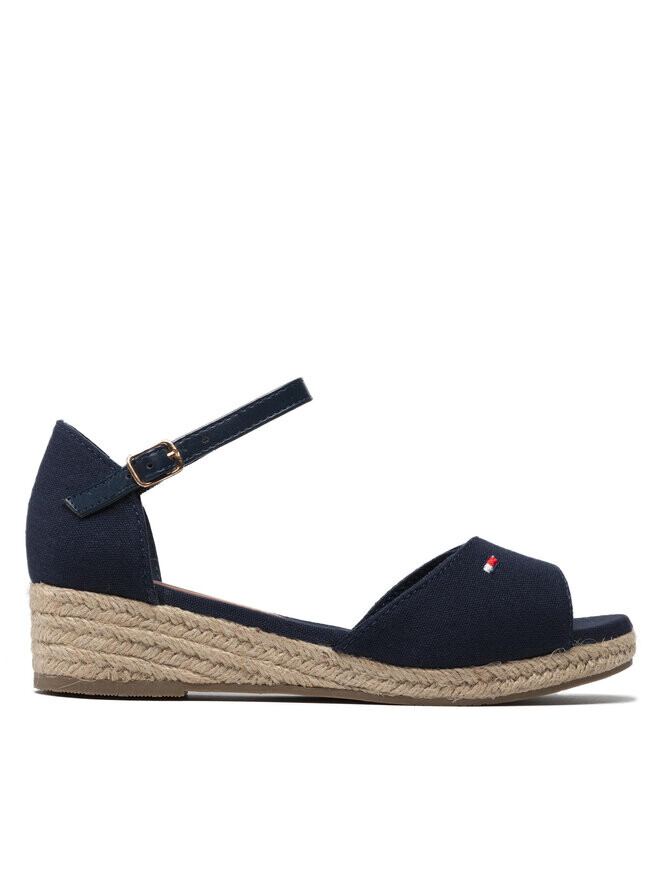

Эспадрильи Tommy Hilfiger Rope Wedge Sandal T3A7-32185-0048 S, темно-синий