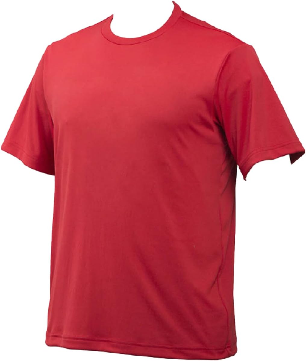 

Футболка Mizuno 12JA7T62 с круглым вырезом, красный