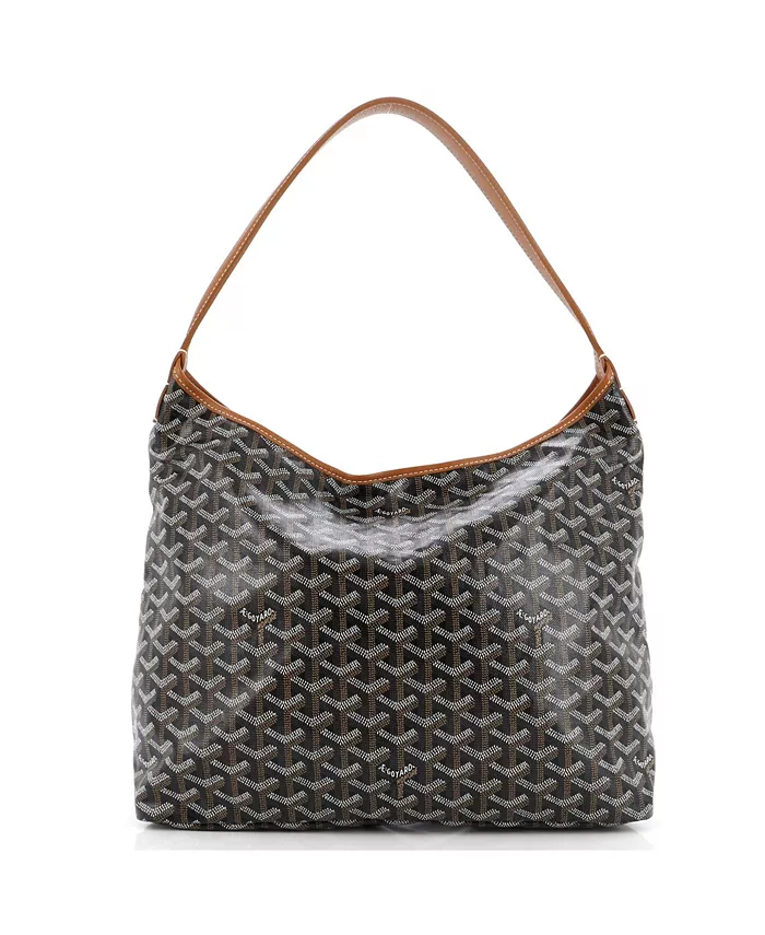 

Богемная сумка-хобо Coated Canvas Pre-Owned Goyard, черный