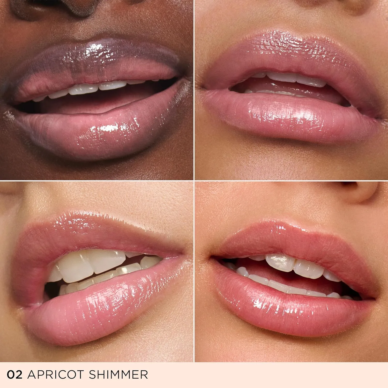 Блеск для губ Clarins Lip Perfector | Увлажняющий и придающий объем губам пептидный блеск | Мгновенный блеск с полупрозрачным мерцающим финишем | Нелипкая текстура с ароматом ванили | 0,35 унции, 02 Apricot Shimmer - Milky Peach — фото 2