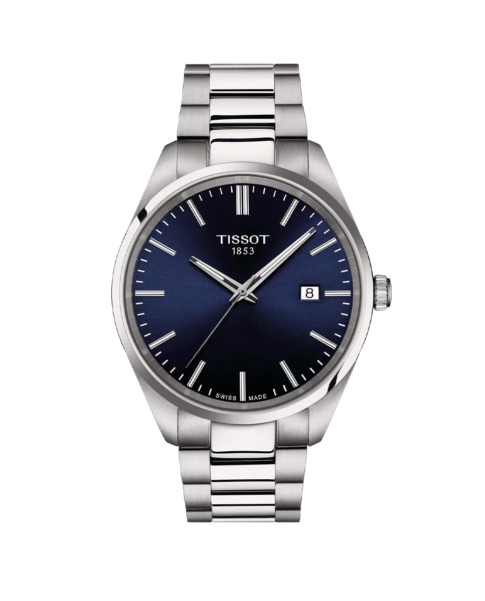 

Мужские часы из коллекции Tissot PR100, сталь, 40 мм, серебряный