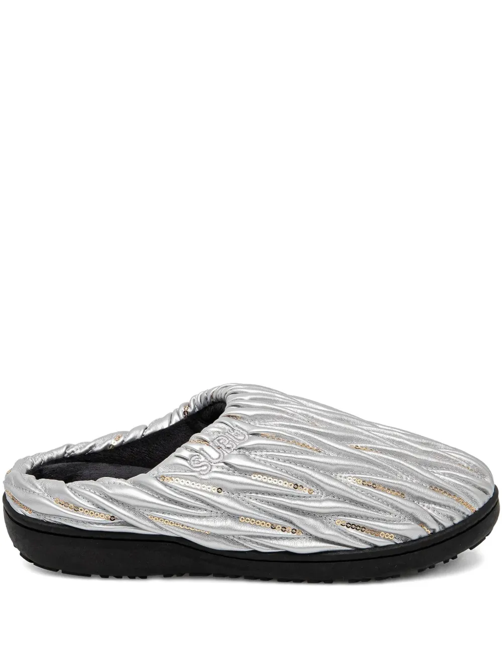 

Мюли с пайетками SUBU, серебряный