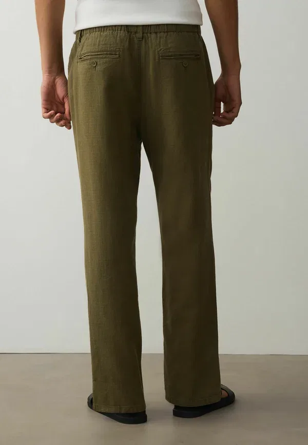 Брюки Next, khaki green, хаки — фото 3