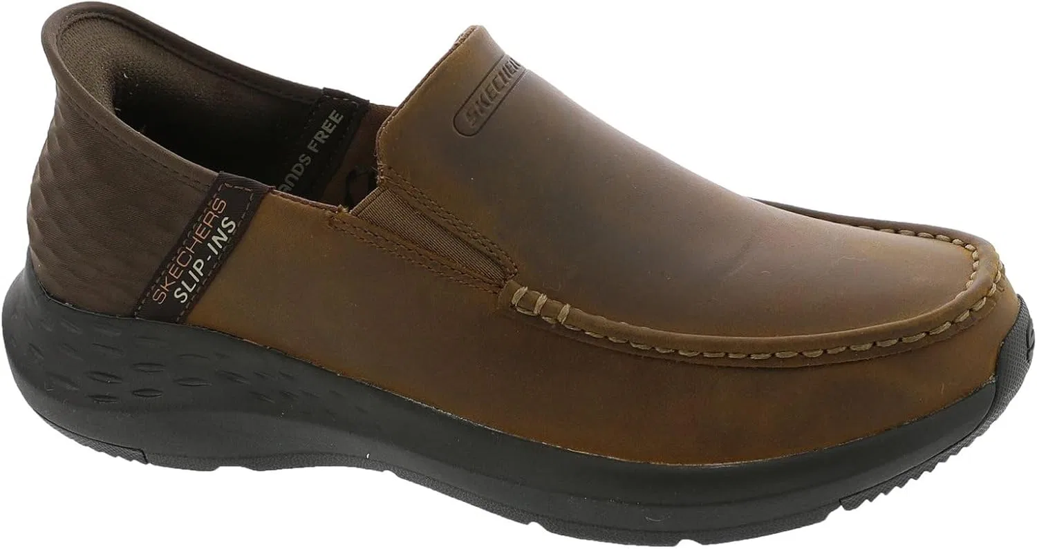 Мужские туфли Skechers Parson Oswin, Brown — фото 2