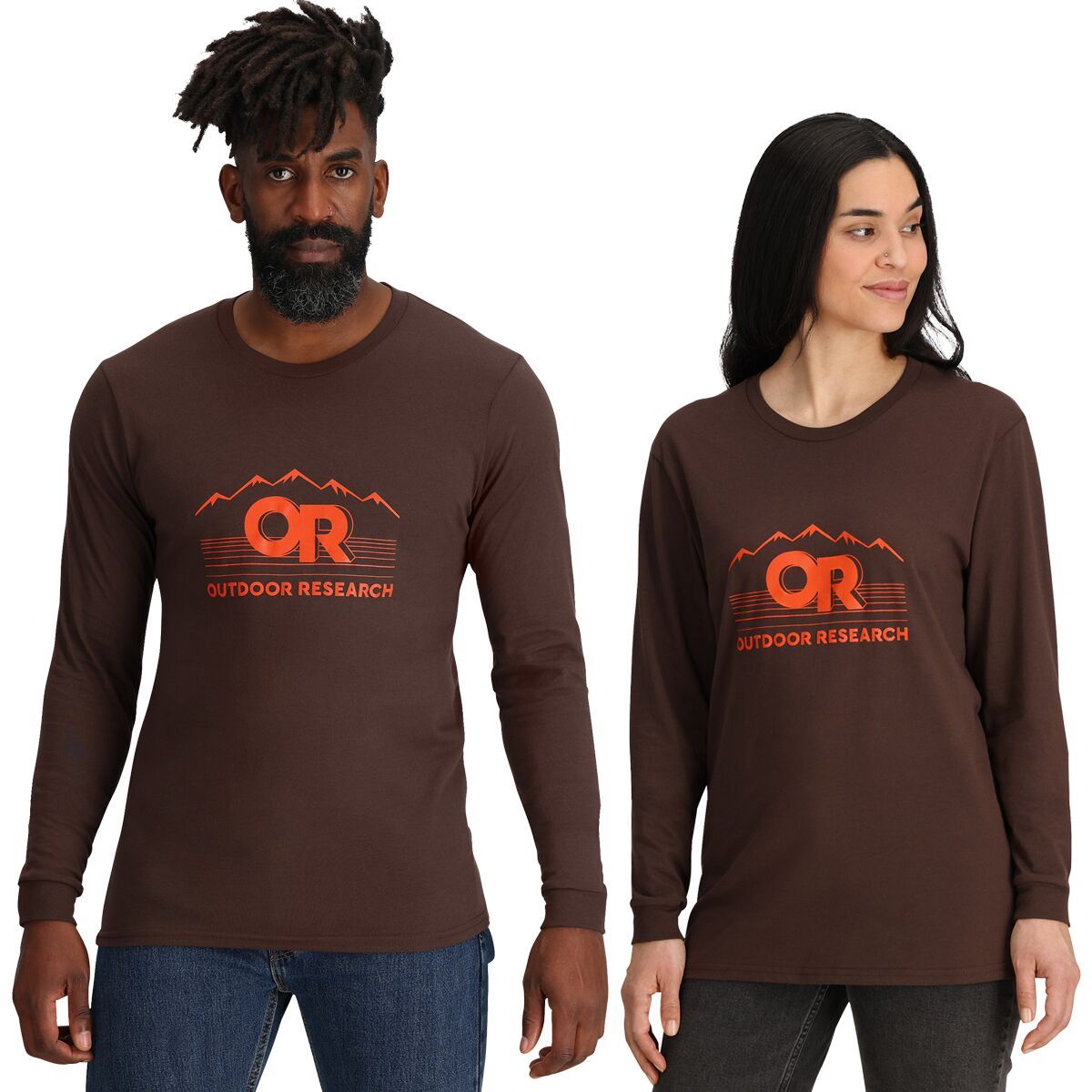 

Футболка с длинным рукавом Advocate Outdoor Research, цвет grounded