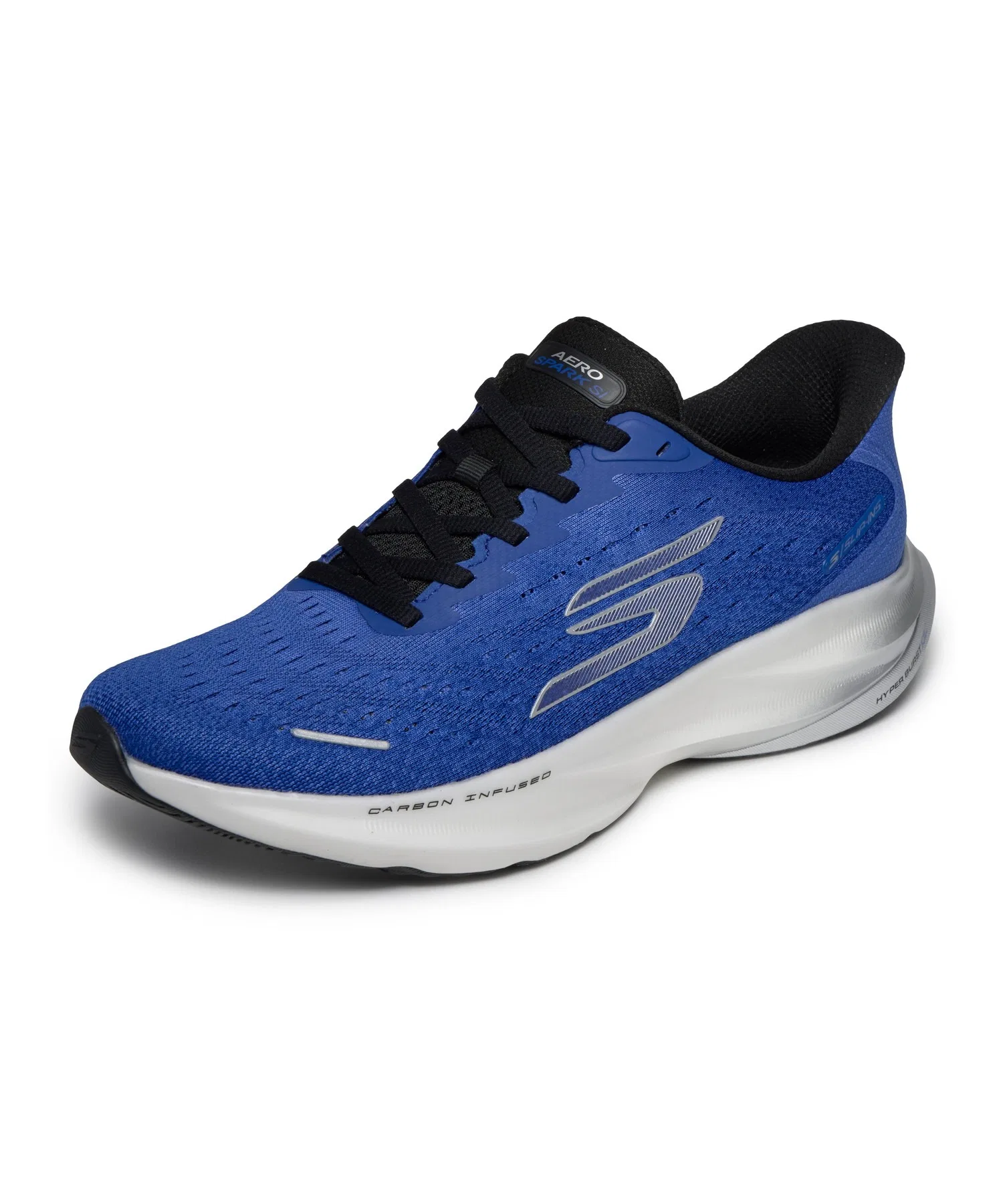 Мужские кроссовки SKECHERS Hands Free Slip-ins Aero Spark тёмно-синие