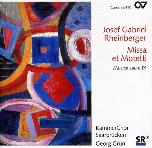 

CD диск Rheinberger / Kammerchor Saarbrucken / Grun: Missa Et Motetti