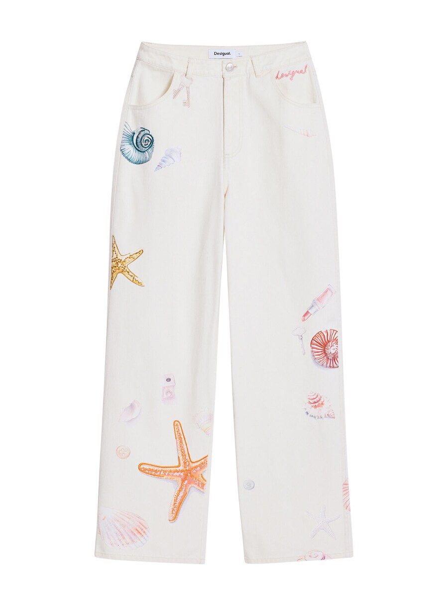 

Обычные брюки Desigual, белый