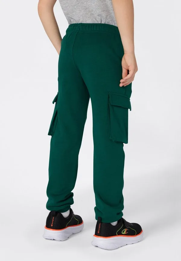 Спортивные брюки-карго с манжетами в рубчик icons Champion, Dark Green — фото 3