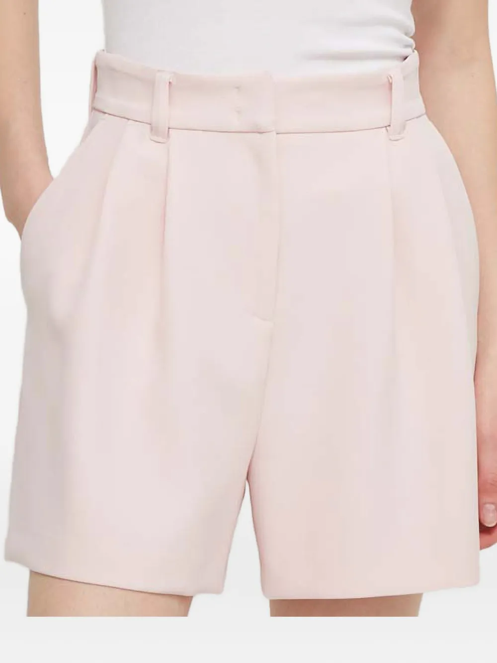 

Шорты с защипами Chiara Ferragni, розовый