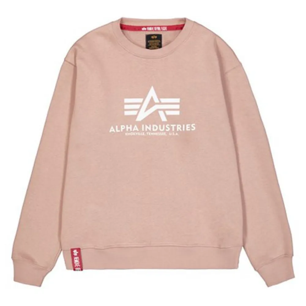 

Толстовка Alpha Industries Basic, розовый