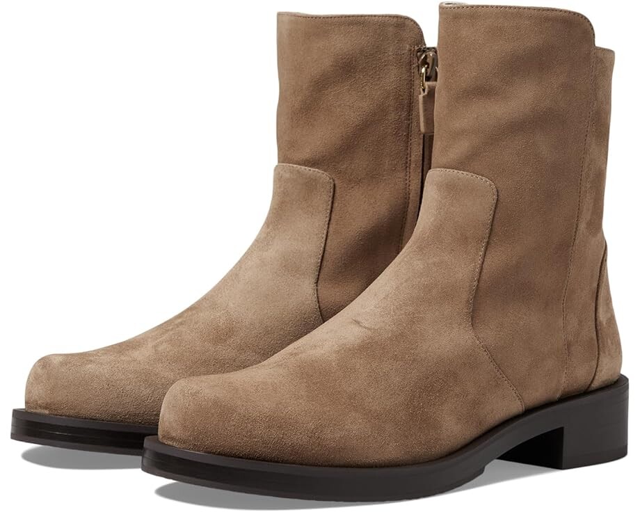 

Ботинки Stuart Weitzman 5050 Bold Zip Bootie, хаки