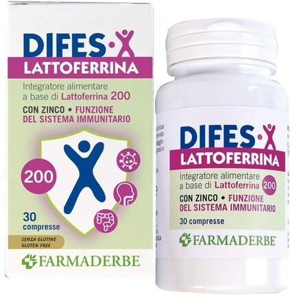 

Farmaderbe Difes-X Лактоферрин 30 таблеток