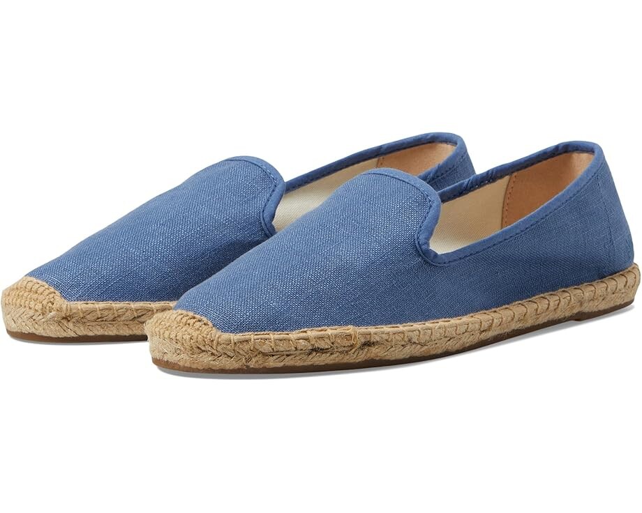 

Лоферы Soludos Smoking Slipper Espadrille, цвет Tonal Blue