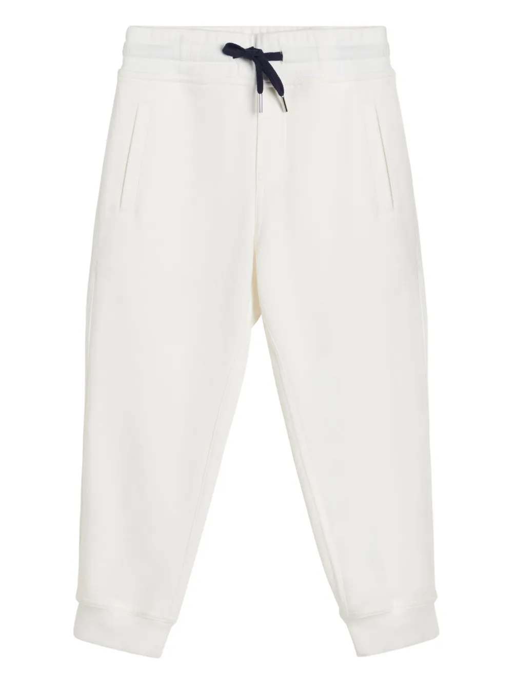 

Брюки с кулиской Brunello Cucinelli Kids, белый