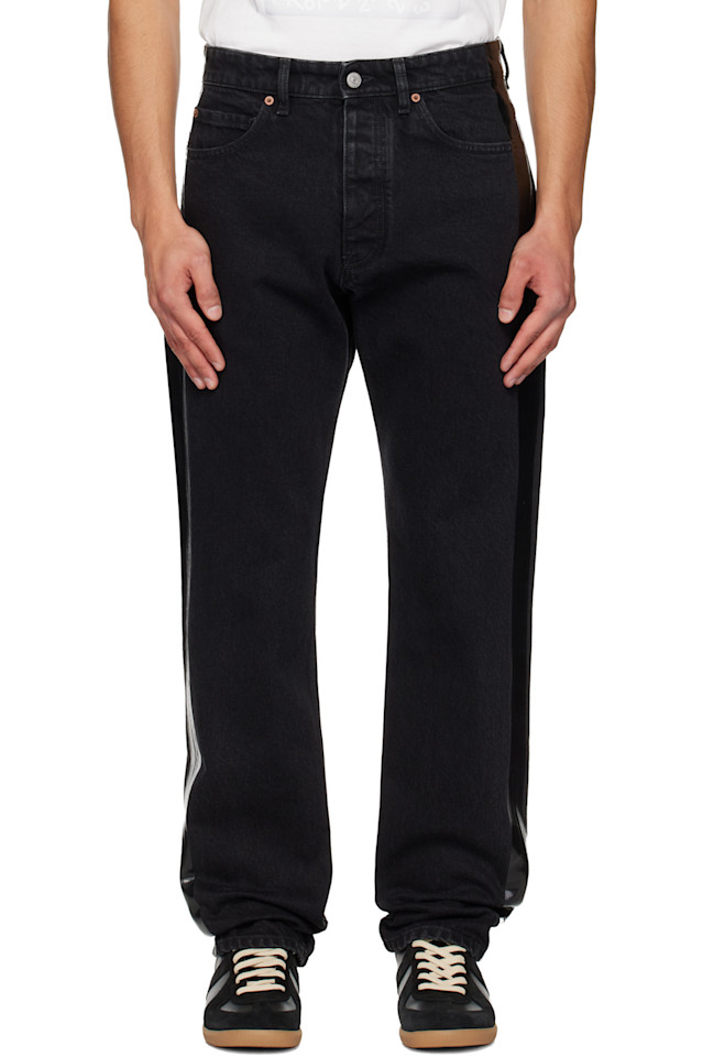 

Джинсы с пятью карманами Mm6 Maison Margiela, черный