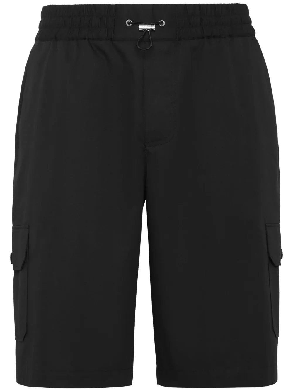 

Шорты карго с кулиской Philipp Plein, черный