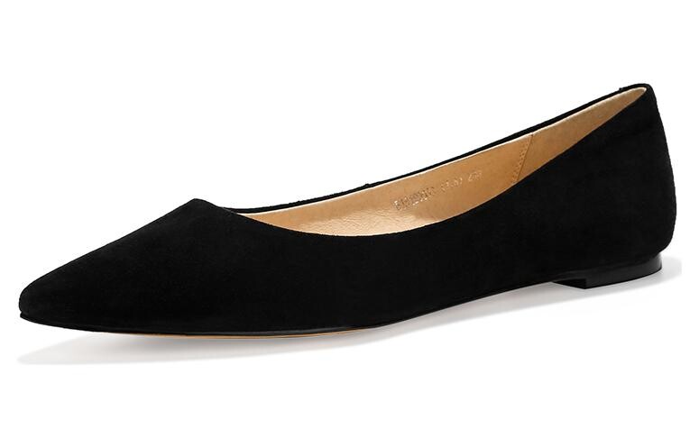 Туфли женские повседневные Women's Casual Shoes Women's Black Elle — фото 2