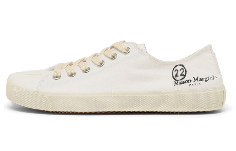 Кеды низкие Maison Margiela Tabi, белый