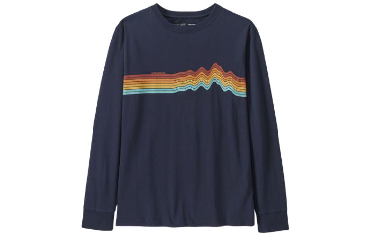 Детская футболка Patagonia, Розовый/Мирный розовый — фото 4
