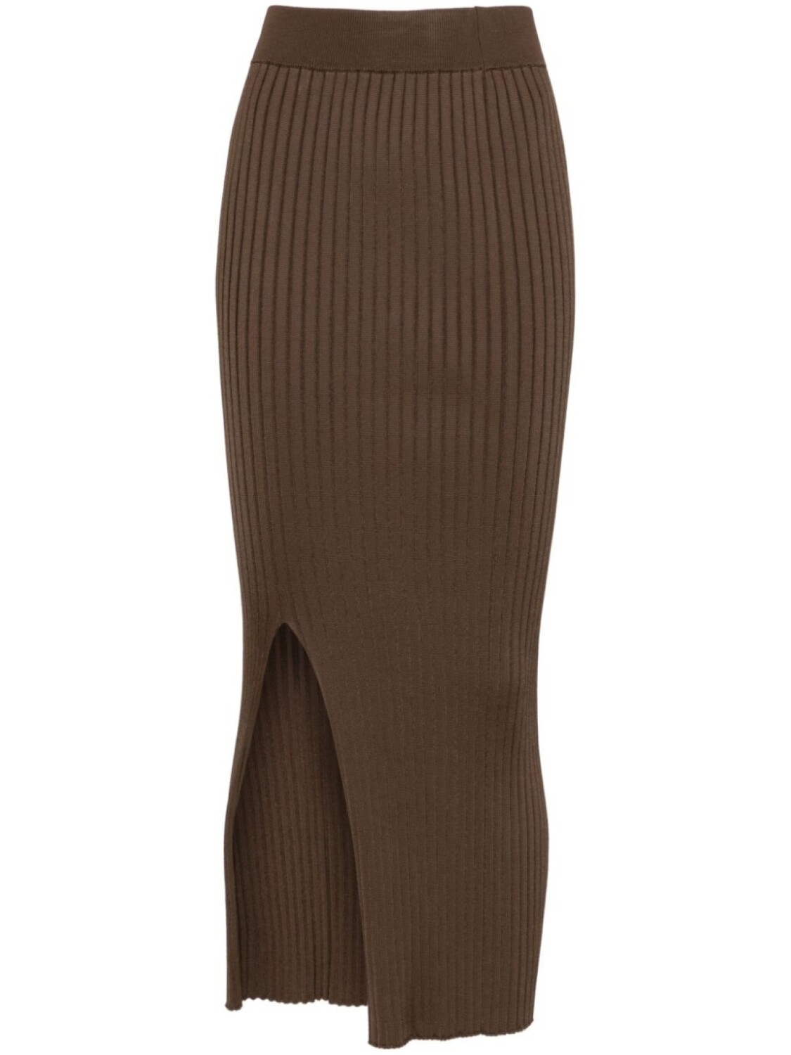 

Jil Sander юбка миди из трикотажной резинки, коричневый