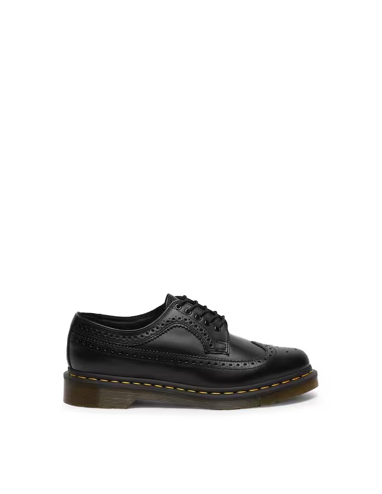 

3989 кожаные туфли-броги Dr. Martens, черный