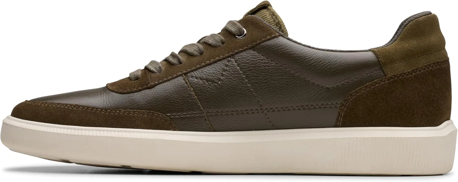 Мужские кроссовки Clarks Brodin Lo, Dark Sand Suede