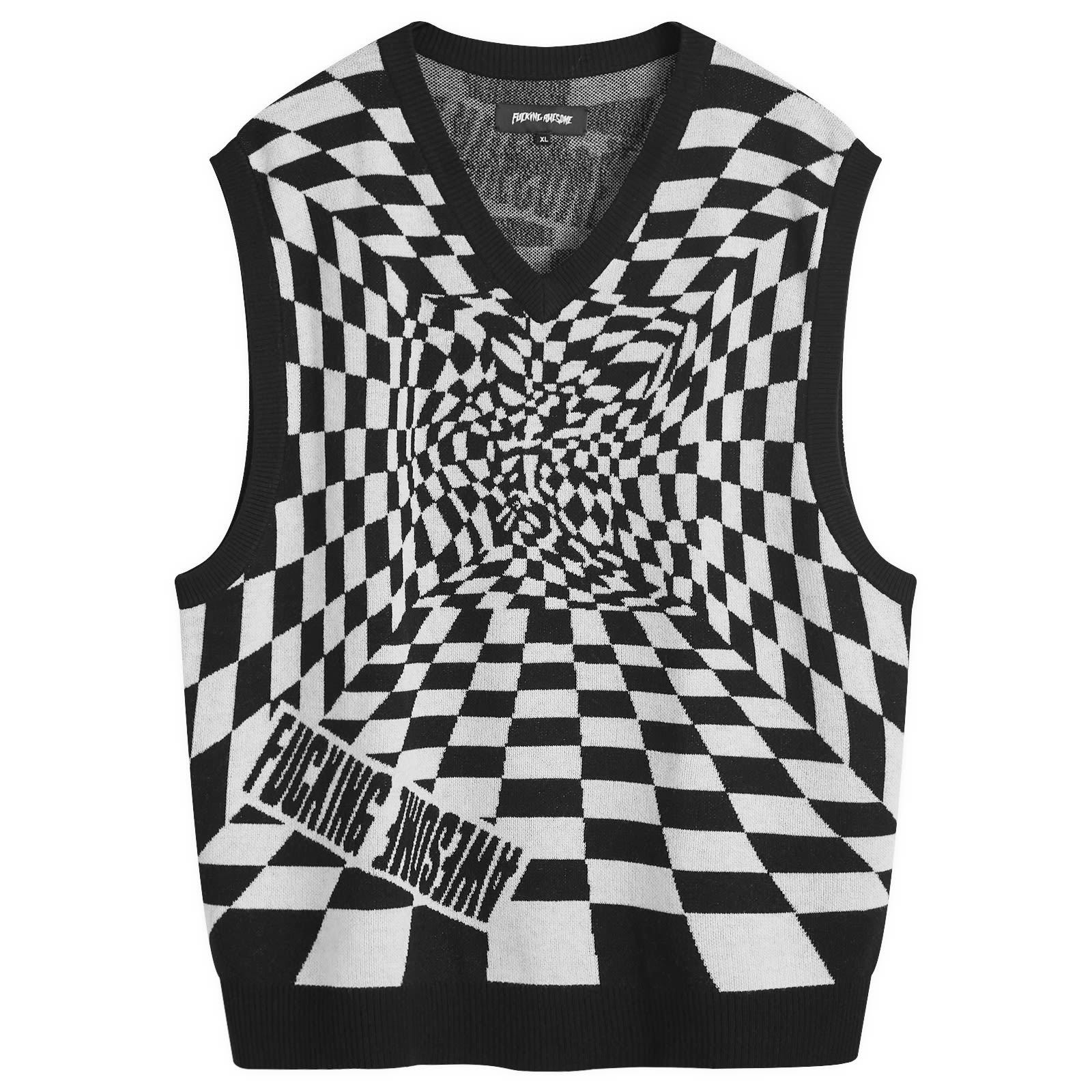 

Рубашка F*cking Awesome Warped Knit Vest, черный