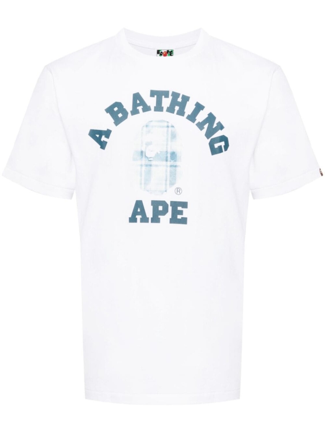 

A Bathing Ape футболка с логотипом, белый