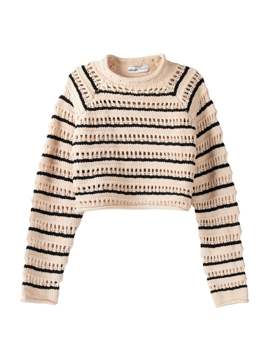 

Свитер Bershka, бежевый