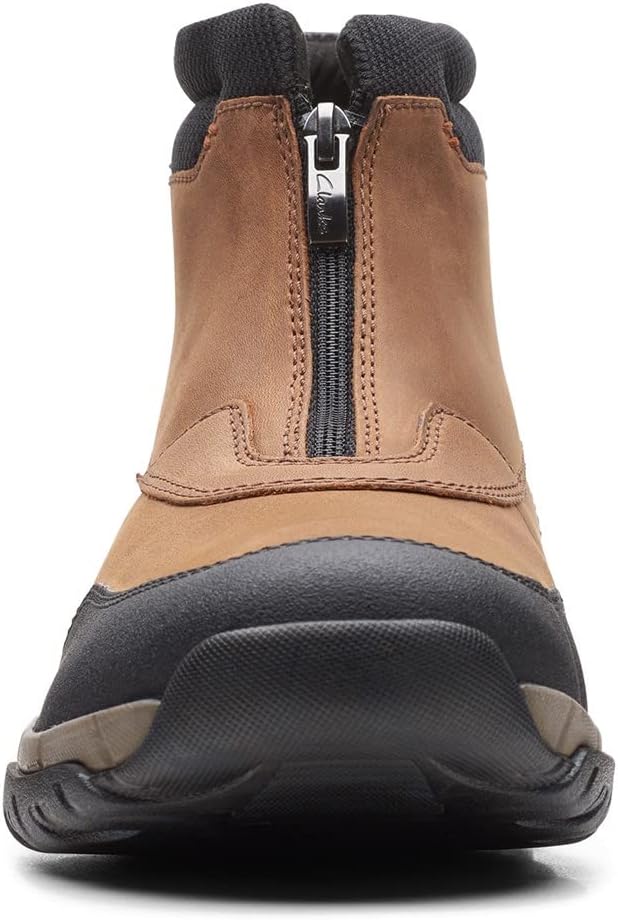 Мужские ботинки Clarks Grove Zip II, темно-коричневый — фото 3