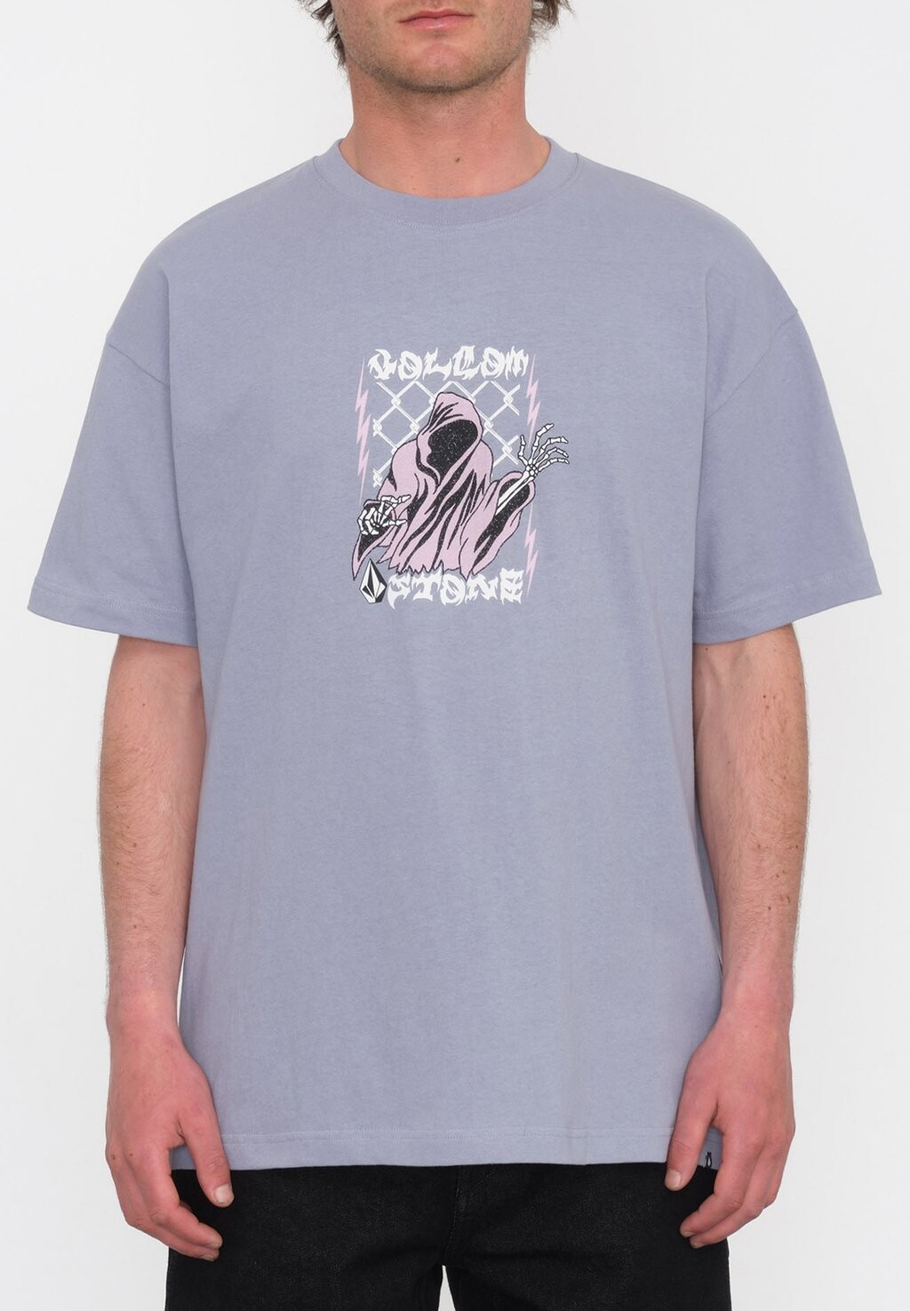

Футболка с принтом THUNDERTAKER SST Volcom, цвет violet dust