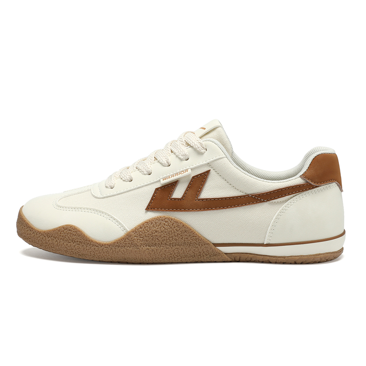 

Износостойкие, легкие и дышащие низкие мужские кроссовки для скейтбординга WARRIOR, Beige/Red