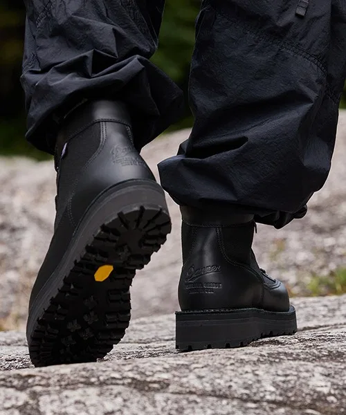 Ботинки Danner Light + Stack MADE IN USA, кожа, черный — фото 2