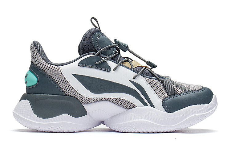 

Кроссовки LINING YOUNG Kids Lifestyle Shoes GS Low-top Condensation/thunderstorm Ash