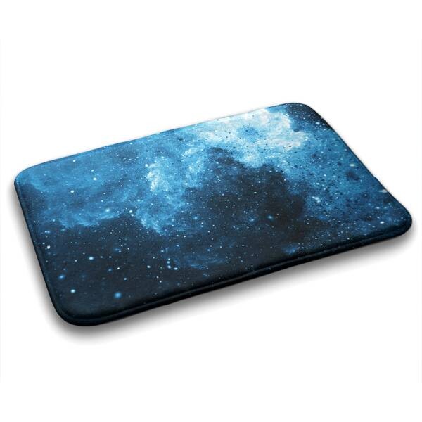 

Коврик для ванной Tulup Blau abstrakt, 75x1x75 см, синий