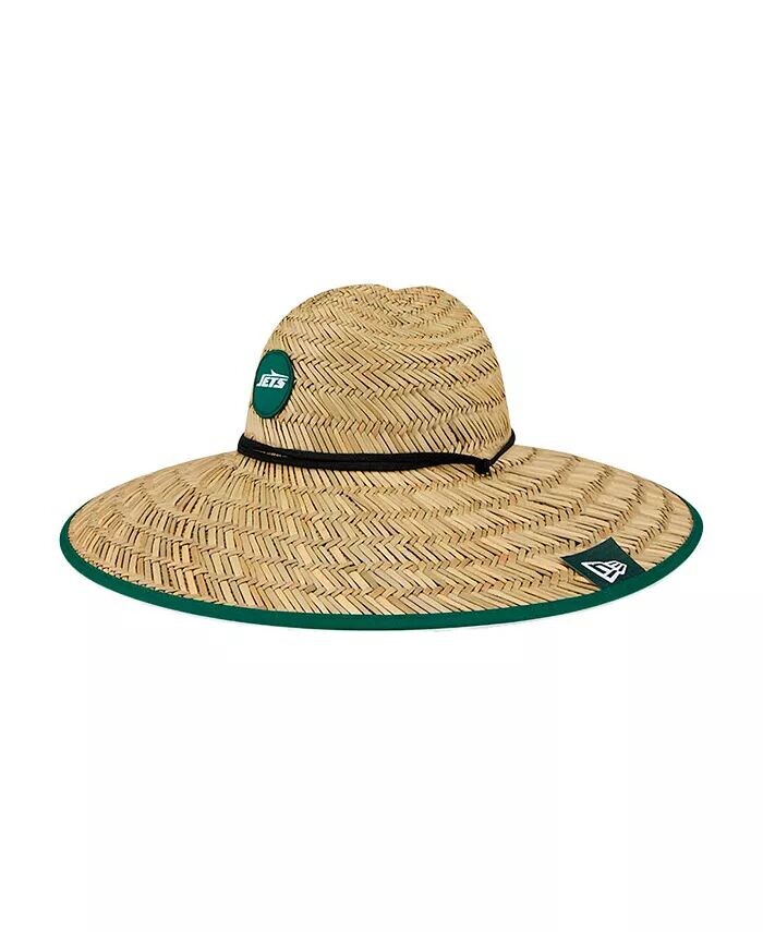 

Мужская соломенная шляпа Natural New York Jets New Era, бежевый