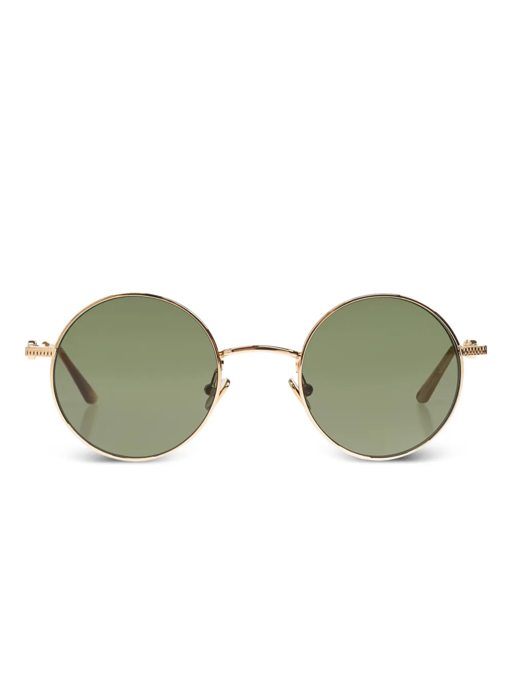 

Солнцезащитные очки в круглой оправе VALENTINO GARAVANI EYEWEAR, золотой